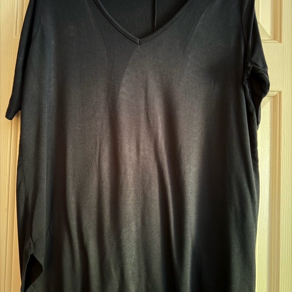 Torrid Classic Black V-Neck Tunic